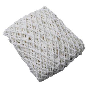 无结网涤纶网铅球铁饼网球网高尔夫防护网隔离网篮球足球场地围网