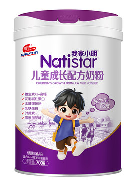 明一奶粉我家小明4段儿童成长