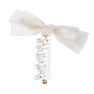 泡泡辫编发神器蝴蝶结电话线发圈女款不伤发扎马尾发绳高级感发饰