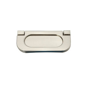 衣柜抽屉暗拉手现代简约隐形电视柜鞋柜床头平扣黑色儿童翻板把手