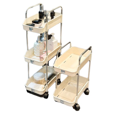 【重磅新品】卫生间置物架小推车