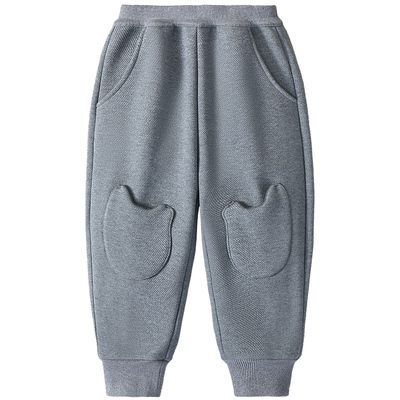 MQDmini儿童秋冬加绒休闲长裤