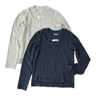 iaiammo假两件童中性打底衫长袖