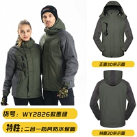 XW-WY2826 Темно-зеленый