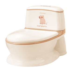 Gromast卡皮巴拉儿童马桶坐便器女宝宝婴幼儿小男孩训练如厕便盆