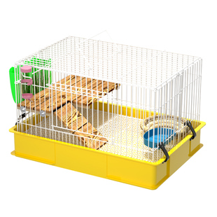 兔笼防喷尿兔子荷兰猪笼子宠物用品养殖特大号家用别墅窝自动清粪