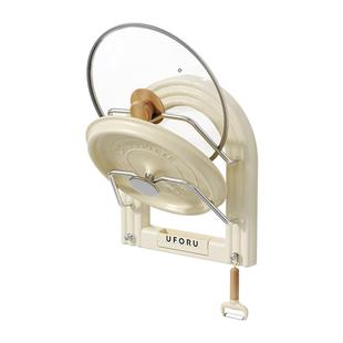 锅盖架壁挂式免打孔厨房置物架多功能放菜板砧板沥水架子收纳神器