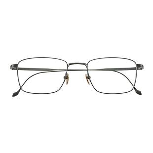 Masunaga/增永新款眼镜架日本手工纯钛近视光学眼镜框CHORD F男女