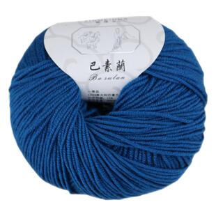 新梅华巴素兰羊毛线中粗手工编织全纯毛儿童宝宝围巾绒线断色清仓