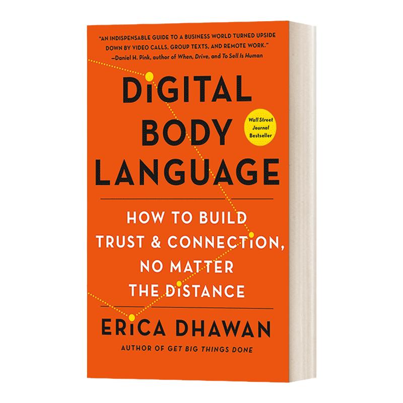 Digital Body Language 数字肢体语言：如何远程建立彼此之间的信任和联系 商务沟通精装原版书