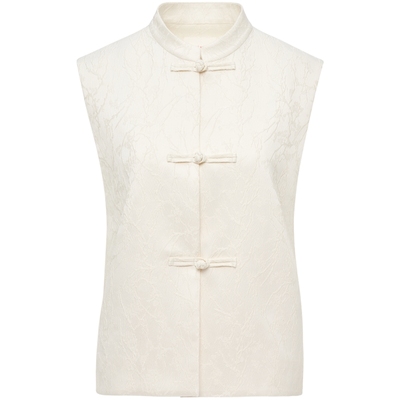 商场同款马甲Naivee休闲对襟