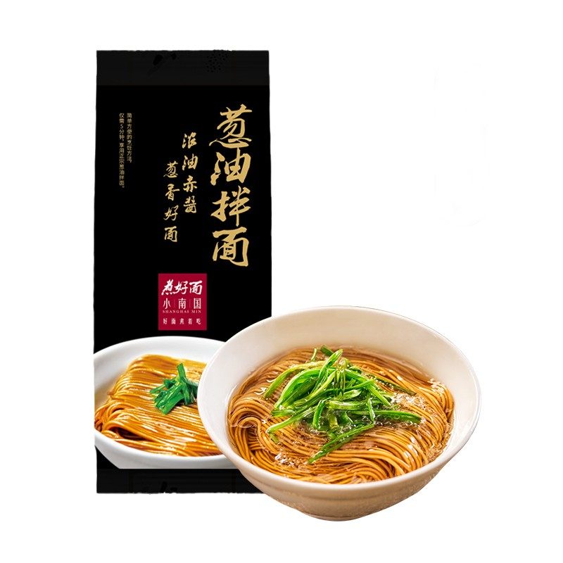 上海小南国葱油拌面阳春面条辣肉