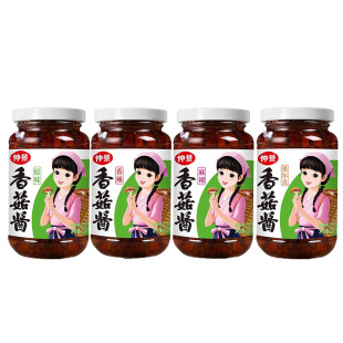 仲景五香牛肉酱230g瓶装卷饼鲜暴下饭香菇拌面酱葱油不辣拌饭早餐