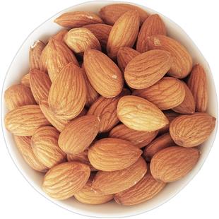 大粒生熟巴旦木500g原味无添加散装烘焙扁桃杏仁新鲜干货坚果零食