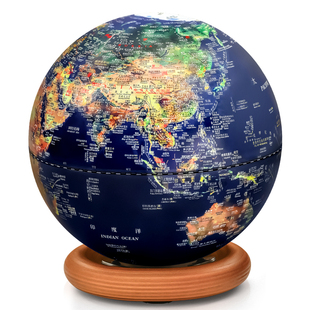 地球仪正版学生用初中生客厅办公室高端摆件智能ar高清小号大号发光摆件儿童启蒙玩具小夜灯台灯节日生日礼物