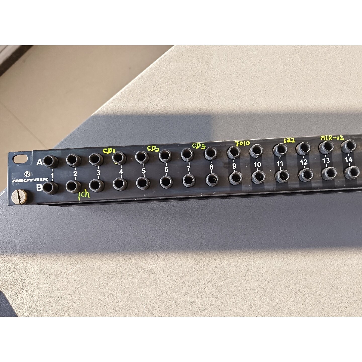 议价-央视下来的NEUTRIK纽崔克NYS-SPP-L1 24路4
