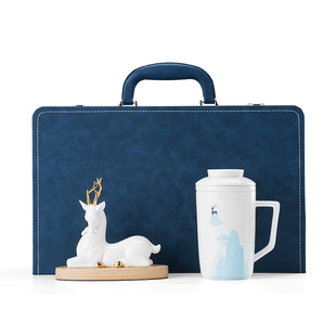 一路有你企业送客户纪念礼品银行保险年会礼物商务伴手礼定制logo