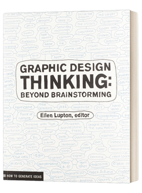 英文原版 Graphic Design Thinking 平面设计思维 好设计是这样想出来的 给设计师的30种创意思考法 英文版 进口英语原版书籍