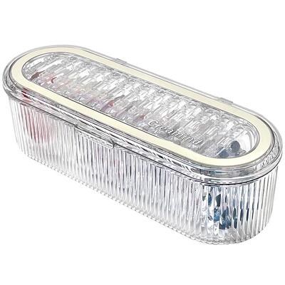 手串收纳盒水晶饰品专用盒子透明防尘抗氧化米珠宝玉镯手链首饰盒
