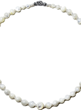 设计师原创Utsuwa器s925珍珠项链