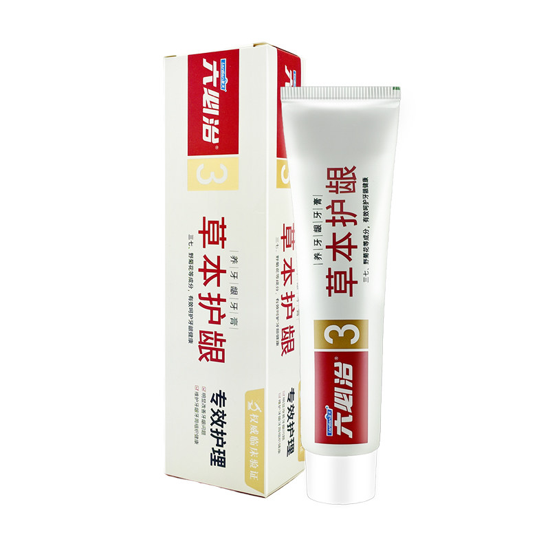 六必治中药三七护龈牙膏