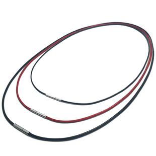 皮绳项链绳吊坠挂绳锁骨绳珠宝玉佩翡翠红绳蜡皮编织绳宝宝本命年