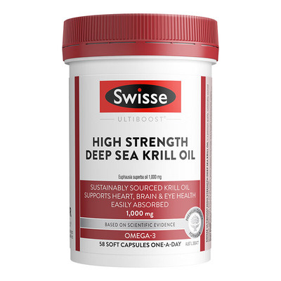 Swisse南极磷虾油胶囊眼脑健康