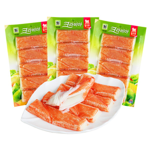 韩国进口思潮大林蟹肉蟹棒思潮手撕蟹柳蟹味棒纯即食零食卡低脂