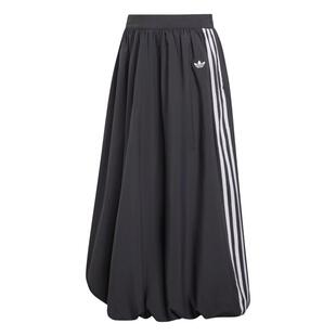 宋雨琦同款蓬松花苞裙 中长款半身裙女新款adidas阿迪达斯三叶草