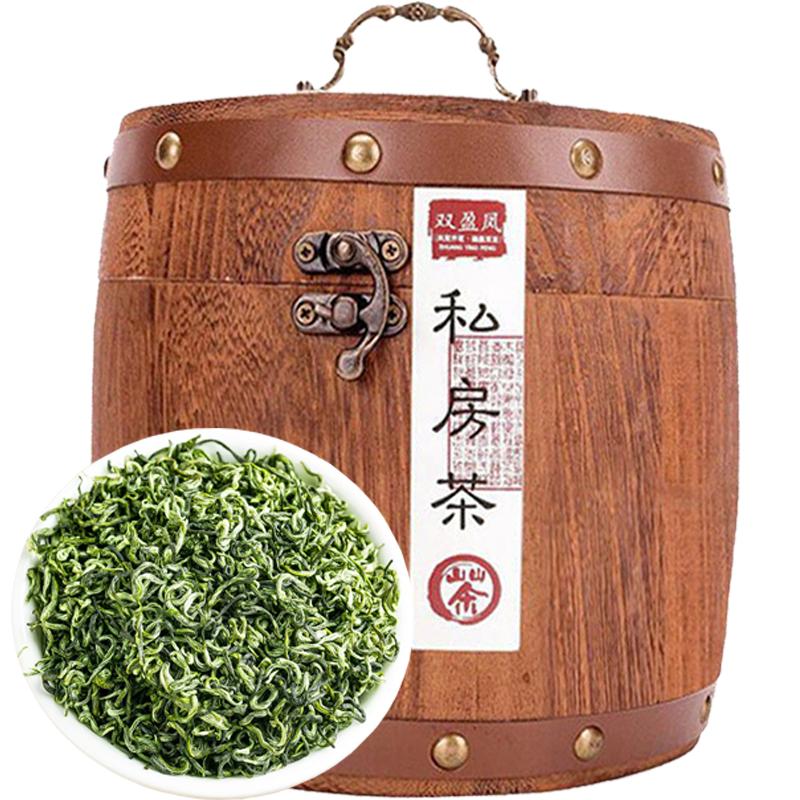 碧螺春清香型茶叶木桶礼盒装500g
