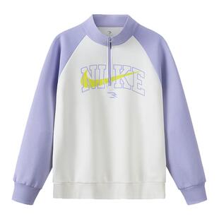 Nike 3brand童装儿童卫衣男女童长袖2026春新款运动上衣N32612181