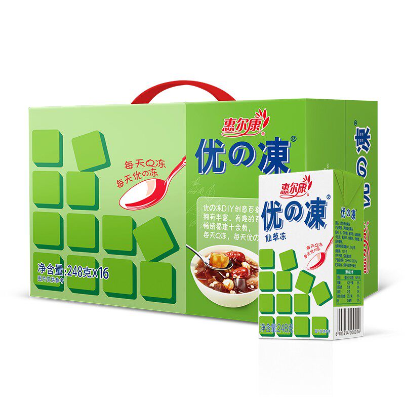 惠尔康仙草冻烧凉茶|千人加购