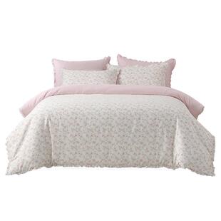 【心愿社38大促】水星家纺60S长绒棉贡缎套件印花