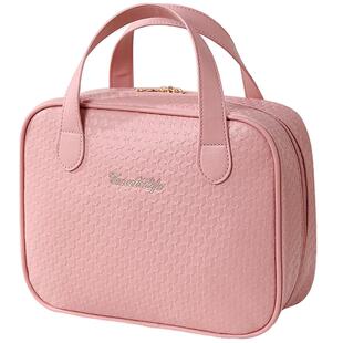 化妆包高颜值大容量收纳包2025新款防水手提包旅行便携简约洗漱包