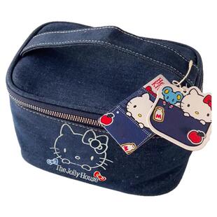 复古化妆包大容量女可爱化妆收纳包外出便携手提洗漱包小型收纳袋