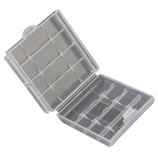 电池收纳盒整理环保胶盒18650五号14500七号口香糖电池保护储存盒