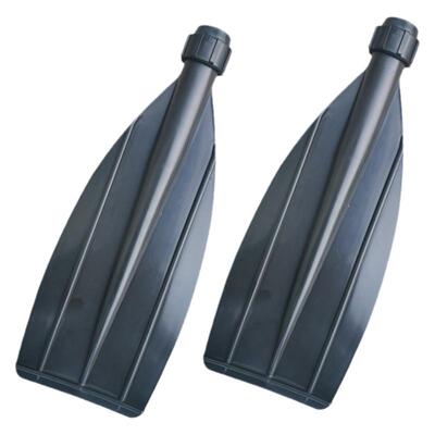 划船桨叶片 铝合金杆叶片 钓鱼船桨配件用于直径2.7厘米的杆子