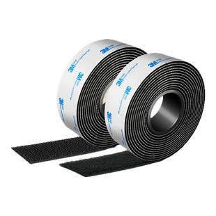 3M9448A背胶魔术贴高粘度毛勾面纱窗自粘带耐高温车用脚垫粘贴胶