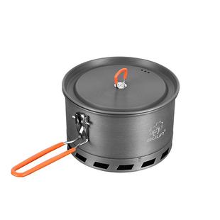 步林户外单锅便携聚热锅 S2500野营锅野外野炊锅具露营大号集热锅