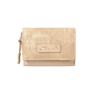 简约钱包女款大容量多功能三折叠学生短款钱夹少女心高级感零钱包