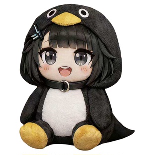 新品咕咕嘎嘎玩偶毛绒小企鹅管理员公仔儿童生日礼物动漫周边