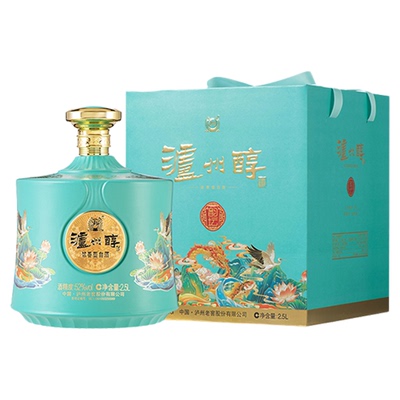 52度大坛装泸州醇韵坛酒2.5L