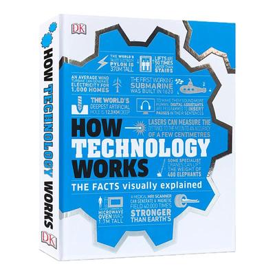 DK 技术如何工作的 英文原版 How Technology Works The Facts Simply Explained  简明解释技术原理 STEM 科普百科书籍