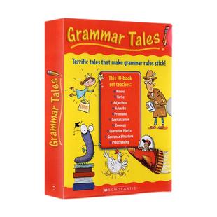【自营】英文 Scholastic Grammar Tales 10册  学乐语法绘本书家庭 学乐美国小学语法