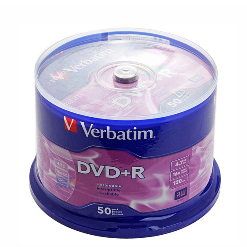 正品包邮 威宝DVD +/-R刻录盘