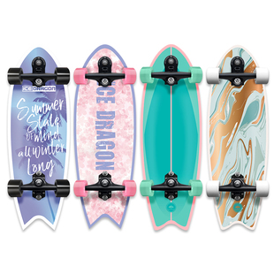 冰龙B7-2.0陆地冲浪板初学者专业滑板陆冲儿童成人男女路冲slide