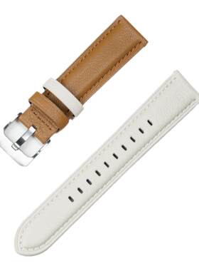 三星手表Galaxy watch8classic手表带7/6/ 5/Pro/4 小羊皮ultra真皮腕表带运动智能GearS4/s3 男女非原装配件