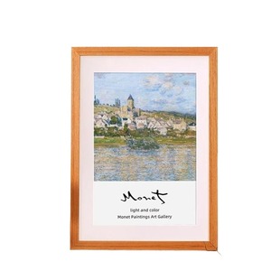 木质相框画框挂墙a3A4纸4k八8K开空框儿童素描油画装裱12寸16框架