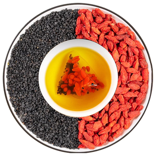 韭菜籽枸杞茶官方旗舰店炒熟男肾补精正品肝肾同补功效男人养生茶