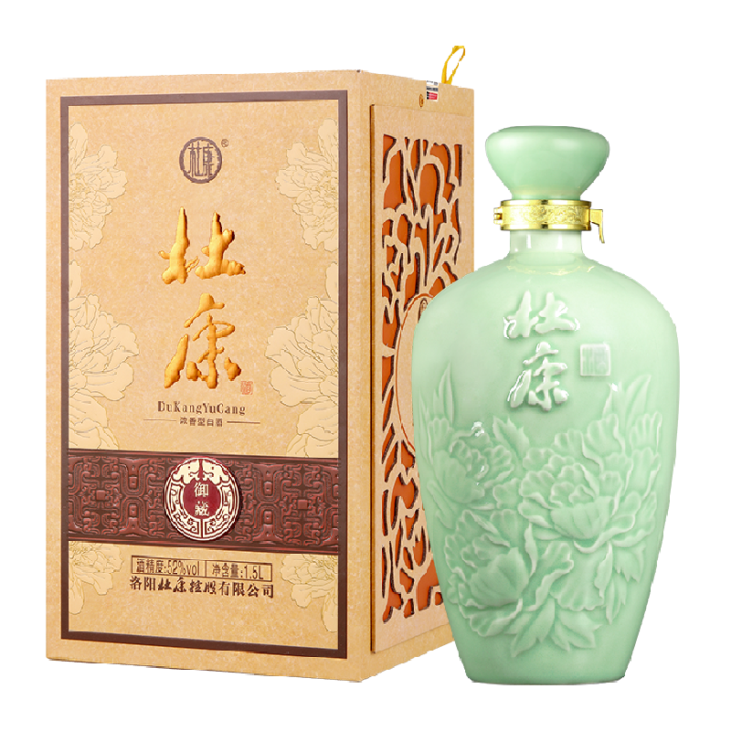 杜康52度浓香型1.5L×2瓶粮食酒